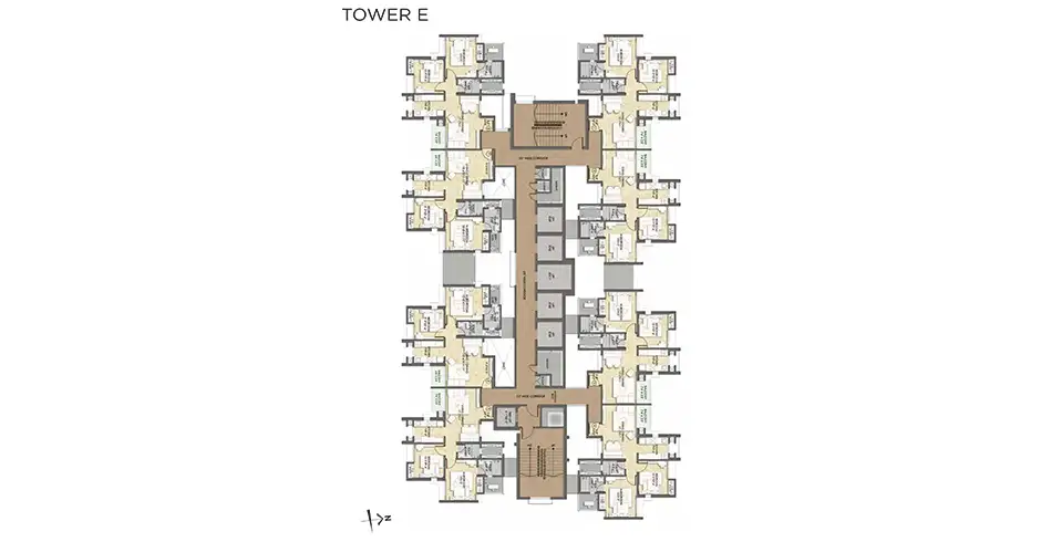 Raymond Realty Pokhran Road Floor Plans