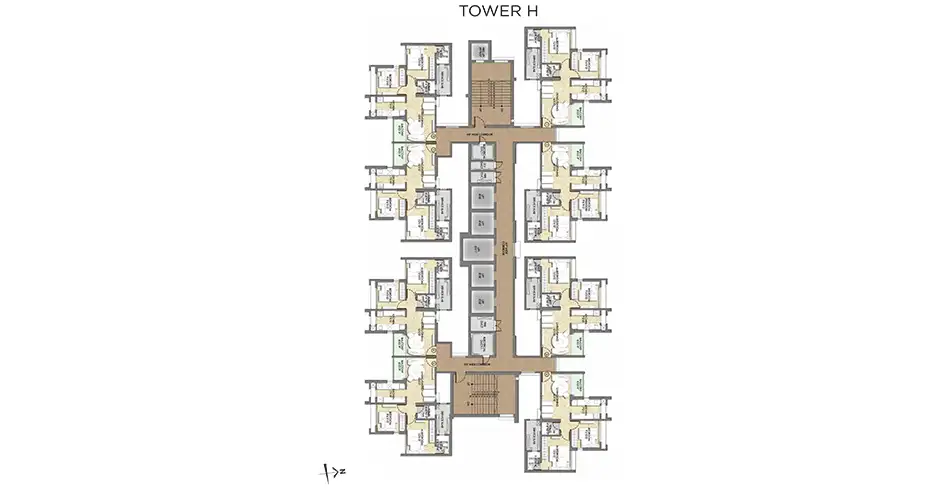 Raymond Realty Pokhran Road Floor Plans